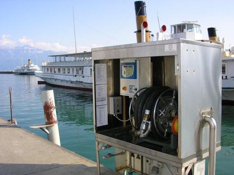 distribution & gestion carburant bateaux de la cgn lac lman suisse par erla technologies -- Cliquez pour voir l'image en entier